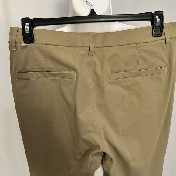 Lululemon Men's Slim Fit Khaki Chino Pants - Stretch Comfort - Picture 9 of 9